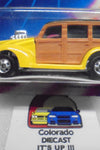 1982 HOT WHEELS YELLOW 40'S WOODIE