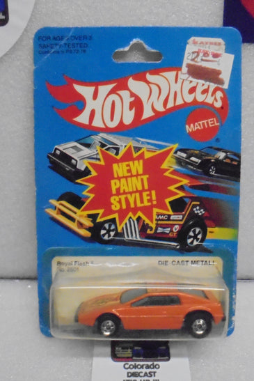 1981 HOT WHEELS ORANGE ROYAL FLASH