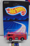 1987 HOT WHEELS RED FIRE EATER FIRE ENGINE UNPUNCHED CARD