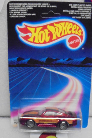 1986 HOT WHEELS RED PORSCHE 959 UNPUNCHED INTERNATIONAL CARD (Copy)