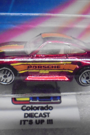 1986 HOT WHEELS RED PORSCHE 959 UNPUNCHED INTERNATIONAL CARD (Copy)