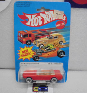 1982 HOT WHEELS RED '65 MUSTANG