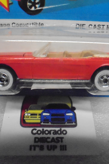 1982 HOT WHEELS RED '65 MUSTANG