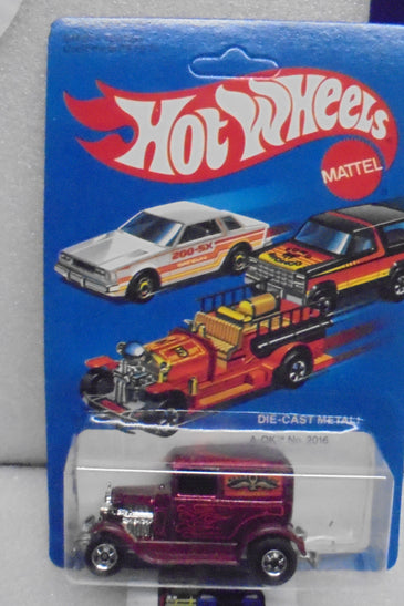 1981 HOT WHEELS RED A-OK UNPUNCHED CARD
