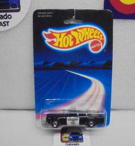 1986 HOT WHEELS BLACK SHERIFF PATROL