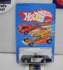 1983 HOT WHEELS BLACK SHERIFF PATROL UNPUNCHED CARD