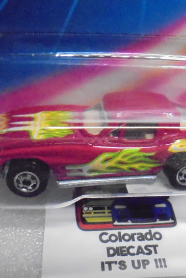 1986 HOT WHEELS PINKISH PLUM SPLIT WINDOW '63 CORVETTE