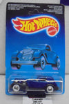 1987 HOT WHEELS BLUE CLASSIC CADDY UNPUNCHED INTERNATIONAL CARD