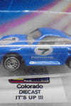 1986 HOT WHEELS BLUE PORSCHE 959 INTERNATIONAL CARD