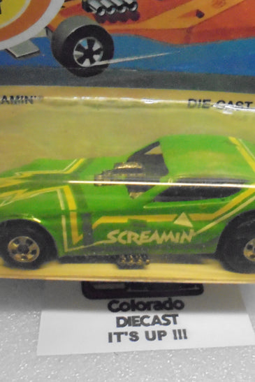 1982 HOT WHEELS GREEN SCREAMIN