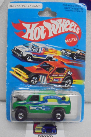 1979 HOT WHEELS GREEN BAJA BREAKER VAN
