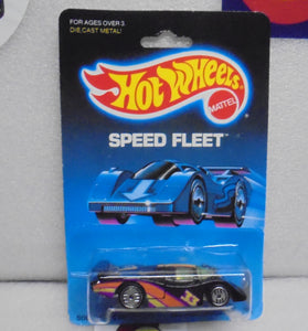 1988 HOT WHEELS SPEED FLEET BLACK SOL AIRE CX4 RIGHT FACING PURPLE TAMPO'S