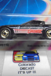 1988 HOT WHEELS SPEED FLEET BLACK 80'S CORVETTE