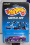 1988 HOT WHEELS SPEED FLEET TEAL PURPLE GT RACER