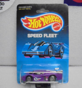 1988 HOT WHEELS SPEED FLEET TEAL PURPLE GT RACER