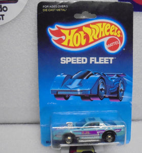 1988 HOT WHEELS SPEED FLEET TEAL CAMARO Z28