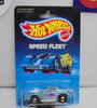 1988 HOT WHEELS SPEED FLEET TEAL CAMARO Z28 NEW PAINT STYLE