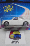 1986 HOT WHEELS SPEED FLEET WHITE MERCEDES 380 SEL