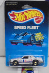 1988 HOT WHEELS SPEED FLEET WHITE THUNDERBURNER