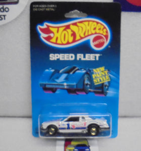1988 HOT WHEELS SPEED FLEET WHITE THUNDERBURNER