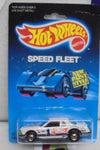 1988 HOT WHEELS SPEED FLEET WHITE THUNDERBURNER