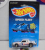 1988 HOT WHEELS SPEED FLEET WHITE THUNDERBURNER