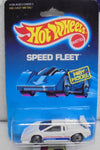 1988 HOT WHEELS SPEED FLEET WHITE LAMBORGHINI COUNTACH w/TAMPO'S