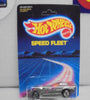 1988 HOT WHEELS SPEED FLEET SILVER JET SWEEP XF UNPUNCHED CARD