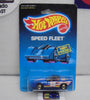 1988 HOT WHEELS SPEED FLEET BLUE 80'S CORVETTE TAN BAG IN TRUNK