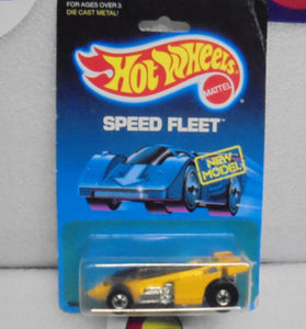 1988 HOT WHEELS SPEED FLEET YELLOW SHADOW JET RED & BLUE TAMPO'S