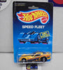 1988 HOT WHEELS SPEED FLEET YELLOW FIREBIRD FUNNY CAR BLACK TAMPO'S