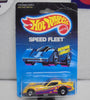 1988 HOT WHEELS SPEED FLEET YELLOW FIREBIRD FUNNY CAR PURPLE TAMPO'S