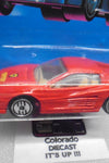 1988 HOT WHEELS SPEED FLEET RED FERRARI TESTAROSSA TAN INTERIOR