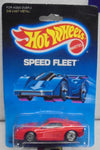 1988 HOT WHEELS SPEED FLEET RED FERRARI TESTAROSSA BLACK INTERIOR