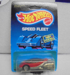 1988 HOT WHEELS SPEED FLEET RED ALIEN