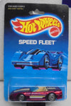 1988 HOT WHEELS SPEED FLEET RED CUSTOM CORVETTE