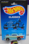 1988 HOT WHEELS CLASSICS TEAL '57 CHEVY BEL AIR