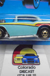 1988 HOT WHEELS CLASSICS TEAL '57 CHEVY BEL AIR