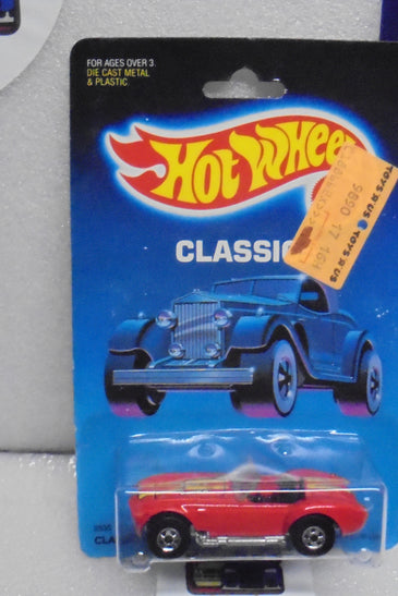 1988 HOT WHEELS CLASSICS RED CLASSIC COBRA