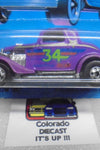 1988 HOT WHEELS CLASSICS PURPLE 3-WINDOW '34 FORD