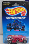 1988 HOT WHEELS SPEED DEMONS RED DOUBLE DEMON