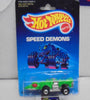 1988 HOT WHEELS SPEED DEMONS GREEN FANGSTER w/BLACKWALLS