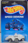 1988 HOT WHEELS SPEED DEMONS WHITE RATMOBILE