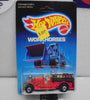 1986 HOT WHEELS WORKHORSES RED OLD NUMBER 5 UNPUNCHED CARD