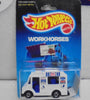 1988 HOT WHEELS WORKHORSES WHITE GOOD HUMOR TRUCK BLUE TAMPO'S