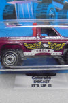 1988 HOT WHEELS TRAILBUSTERS PLUM BYWAYMAN TRUCK RIGHT FACING