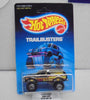 1988 HOT WHEELS TRAILBUSTERS BLACK BLAZER 4X4 UNPUNCHED CARD