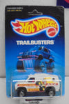 1988 HOT WHEELS TRAILBUSTERS WHITE BAJA BREAKER VAN UNPUNCHED