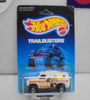 1988 HOT WHEELS TRAILBUSTERS WHITE BAJA BREAKER VAN UNPUNCHED