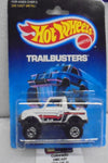 1988 HOT WHEELS TRAILBUSTERS WHITE STREET ROADER